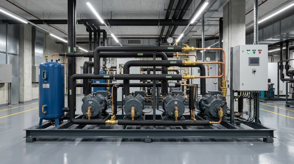 Central Multi-Compressor Rack Refrigeration Systems — SerPan Cold